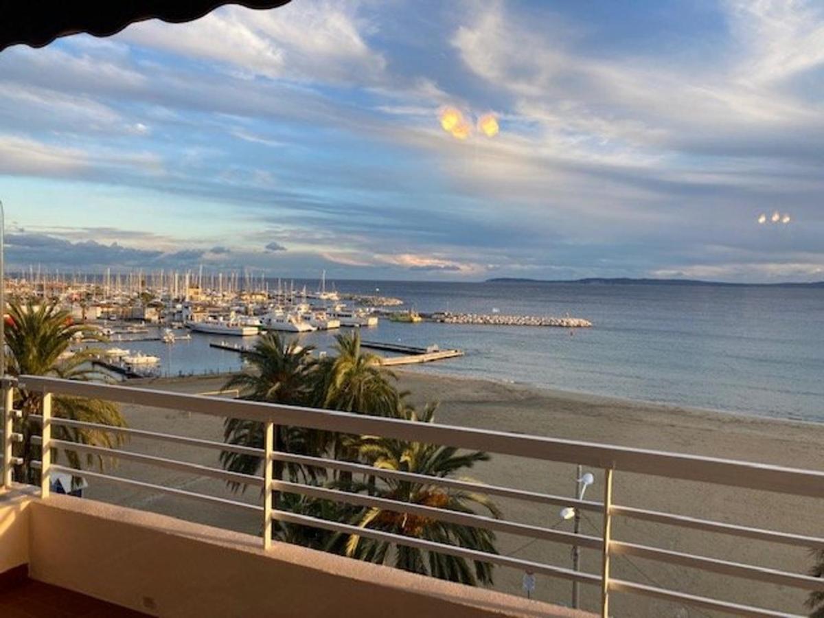 Bel Appartement Au Lavandou Avec Terrasse Et Vue Mer - Fr-1-308-167 Le Lavandou Bagian luar foto